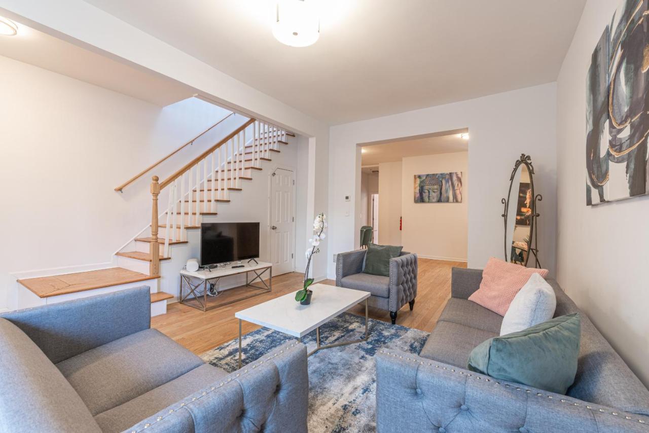 저지시티 Tranquil Town House With Parking And Laundry - Just 25 Minutes To Time Square! 빌라 외부 사진